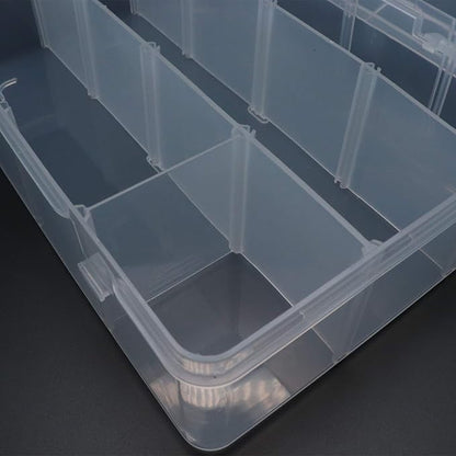 Xiaoyztan Clear Plastic Organizer, 12 Grids - Image 4