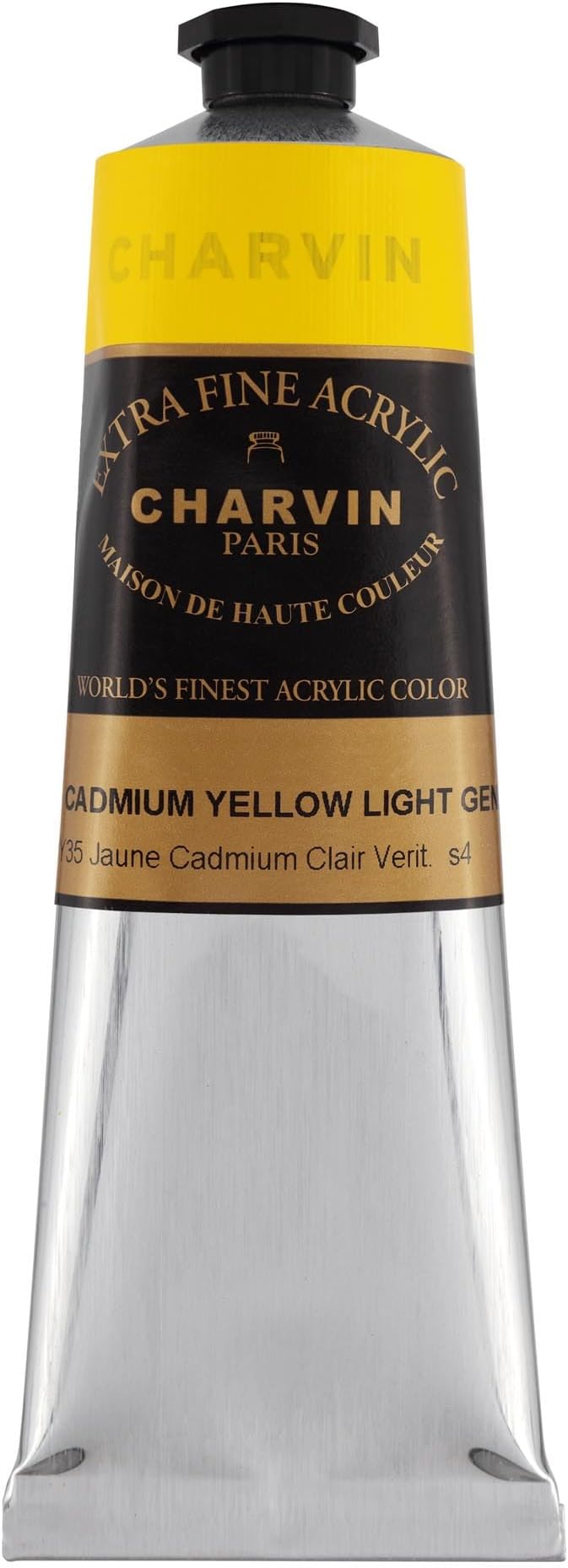 Charvin Extra Fine Professional Artist Acrylic Paint Colors, 150ml Cadmium by Unknown