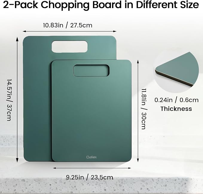 Cutting Boards for Kitchen, Wood Fiber Composite Cutting Board, Dishwasher Safe - Image 6