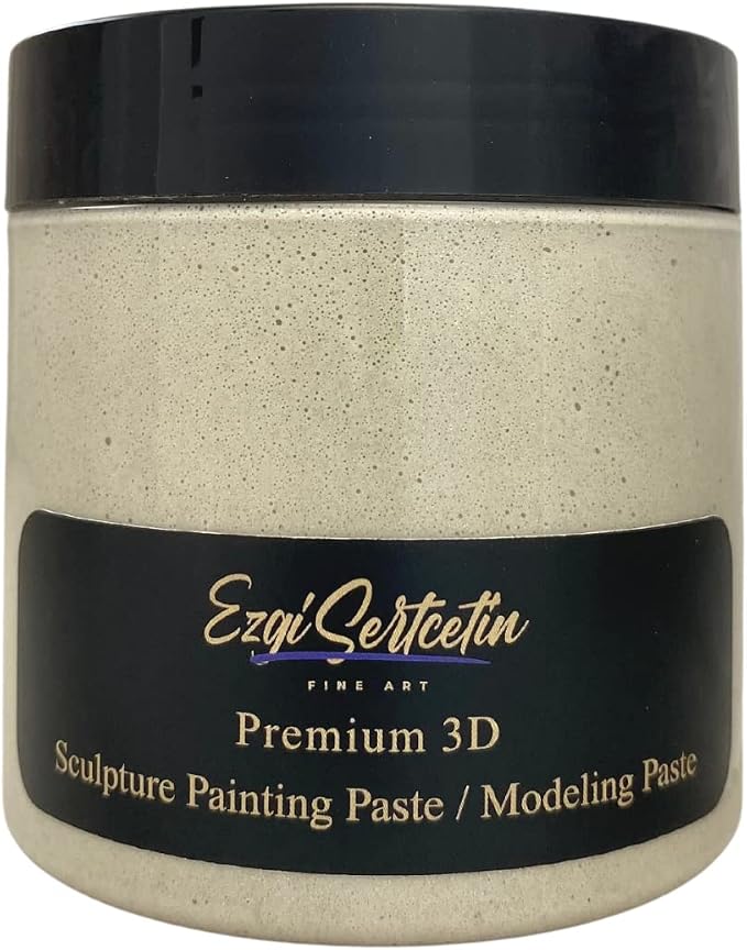 3D Sculpture Painting Paste|Texture Paste|Decorative Plaster|Ready to by EzgiSertcetin