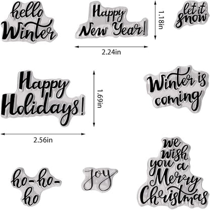 ABTOLS Merry Christmas Clear Stamps - Image 2