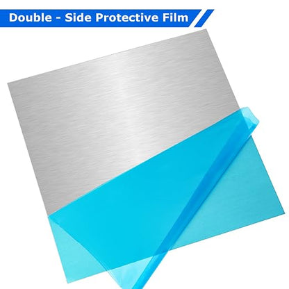 6 Pack 5052 Aluminum Sheet Metal 12 x 12 x 1/64 Inch Thin Flat Plain Aluminum - Image 4