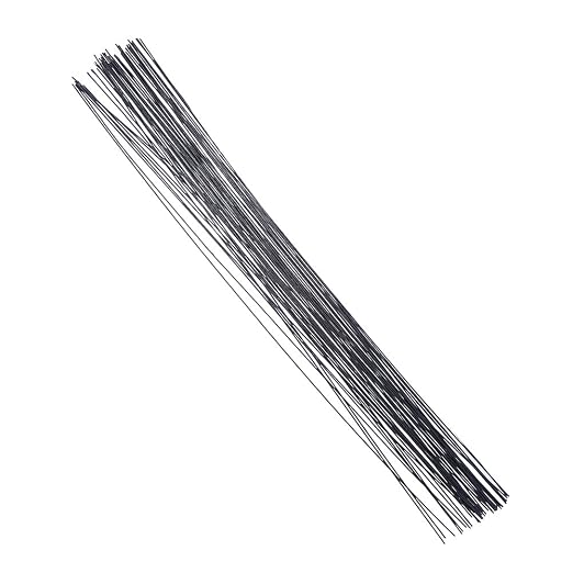 Decora 20 Gauge Black Floral Wire 16 inch, 50/Package by DECORA