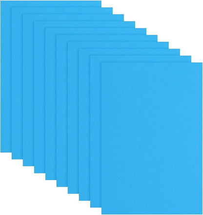 uxcell 10 Pcs Blue EVA A4 Foam Sheets Crafts, 12 x 8 Inch Foam Paper by uxcell