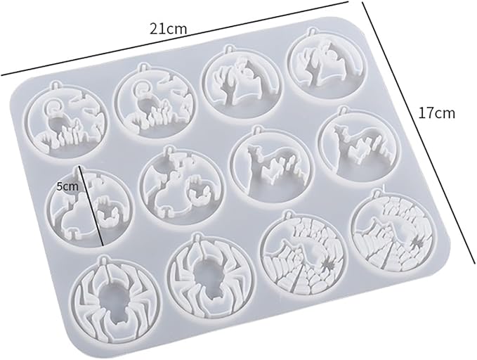 ABC Keychain Resin Mold - Image 5
