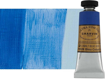 Charvin Extra Fine Oil Paint, Cobalt Blue Genuine 20 ml by Unknown