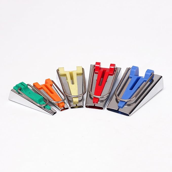 HONEYSEW Bias Tape Maker Set 6MM/9MM/12MM/18MM/25MM 50MM 5 Sizes DIY Quilting - Image 2