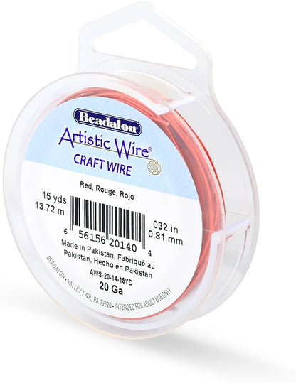 Artistic Wire, 20 Gauge Tarnish Resistant Colored Copper Craft Wire, 15 yd by Unknown