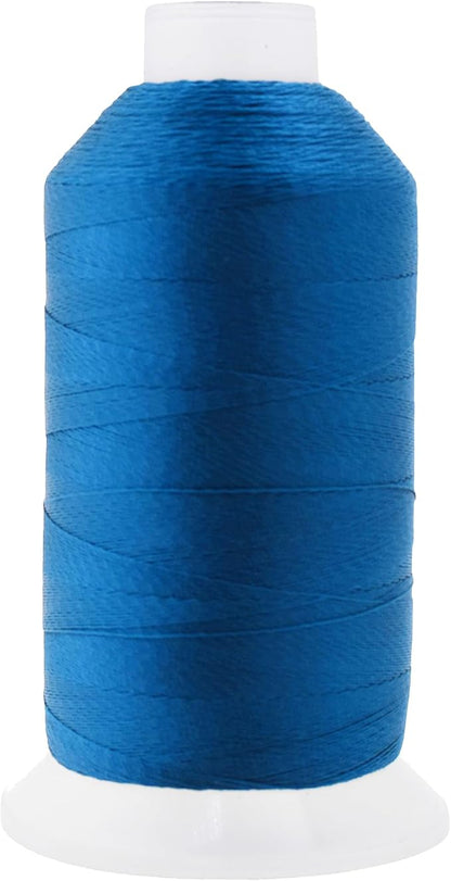 Mandala Crafts Airforce Blue Heavy Duty Thread -1500 Yds Tex 90 Thread by MandalaCrafts