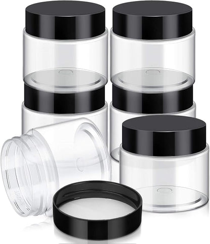12 Pack 7 oz Plastic Container Jars - Image 3