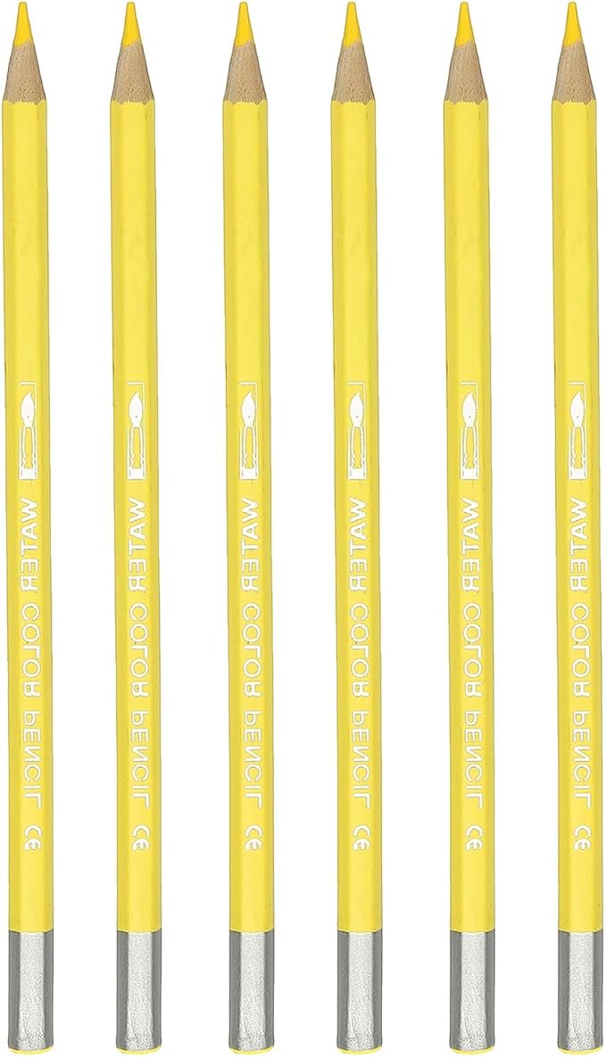 PATIKIL Watercolor Pencil, Sketch Drawing, Light Yellow by PATIKIL