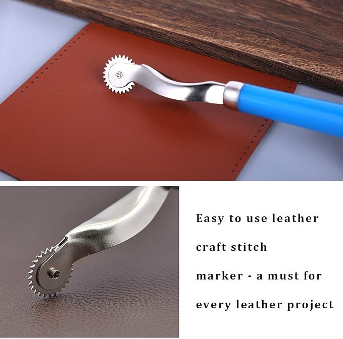 LUNARM 2 Pcs Tracing Wheel Sewing Tool, Plastic Handle Needle Point Tracing - Image 5