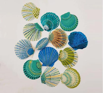 21Pcs Natural Scallop Sea Shells, Ocean Beach Seashells Perfect - Image 5