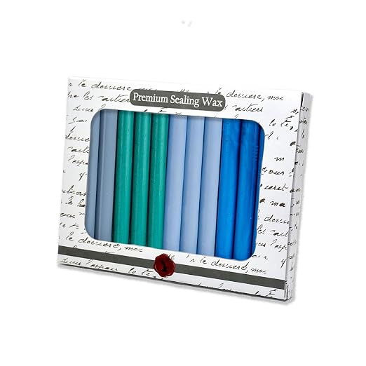 Caribbean Blue Premium Glue Gun Sealing Wax by NostalgicImpressions