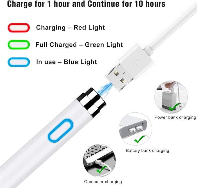 Stylus Pen for iOS Android Touch Screens Pencil Compatible - Image 4