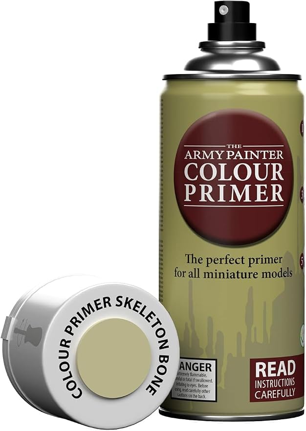 The Army Painter Color Primer Spray Paint, Skeleton Bone, 13.5oz by TheArmyPainter