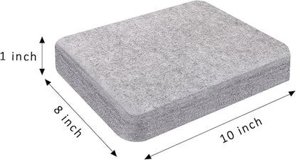 FCENDS Needle Felting Pad, 100% Natural Wool, Thick and Firm Felt Base - Image 3