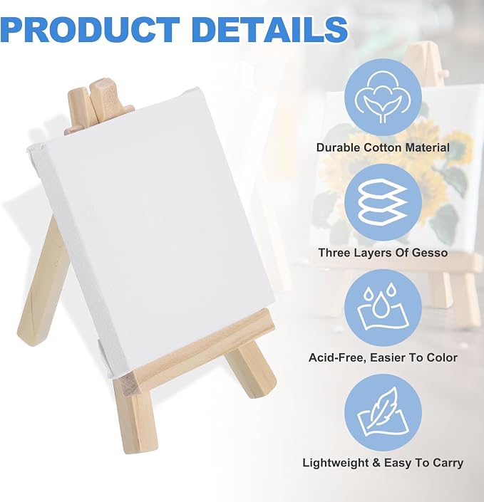 MECCANIXITY Canvas Boards for Painting - Image 3