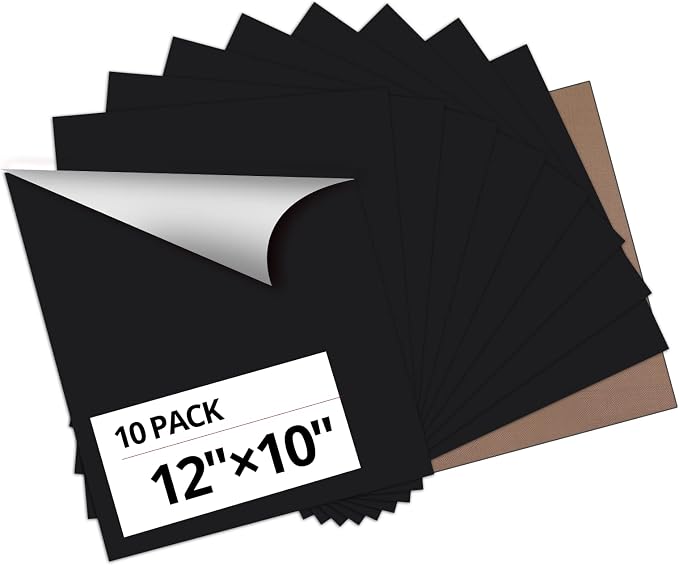 HTVRONT Black Heat Transfer Vinyl Bundle by HTVRONT