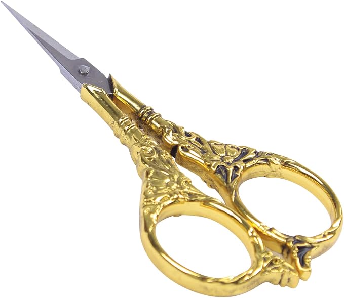 BIHRTC Vintage European Style Scissors Stainless Steel by HOME