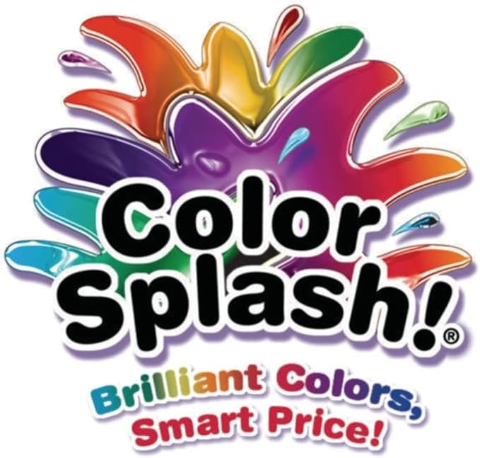 S&S Worldwide Color Splash! Liquid Watercolor Paint, 6 Vivid Colors, 1-oz - Image 2
