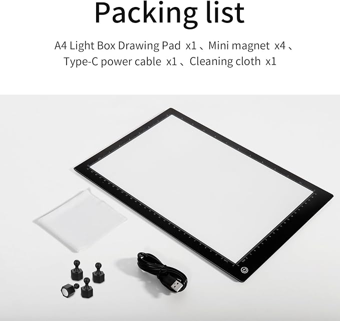 Light Box Drawing Pad A4, Tracing Board - Image 6