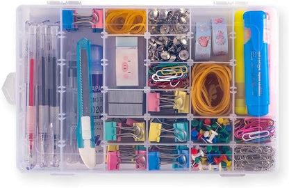 Plastic Organizer Container Box 36 Compartments Jewelry Storage Box - Image 2