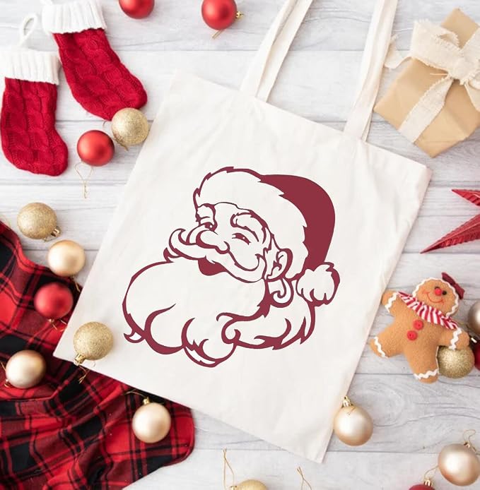Christmas Stencils for Crafts Reusable 8” Large Christmas Stencil Santa Snowman - Image 4