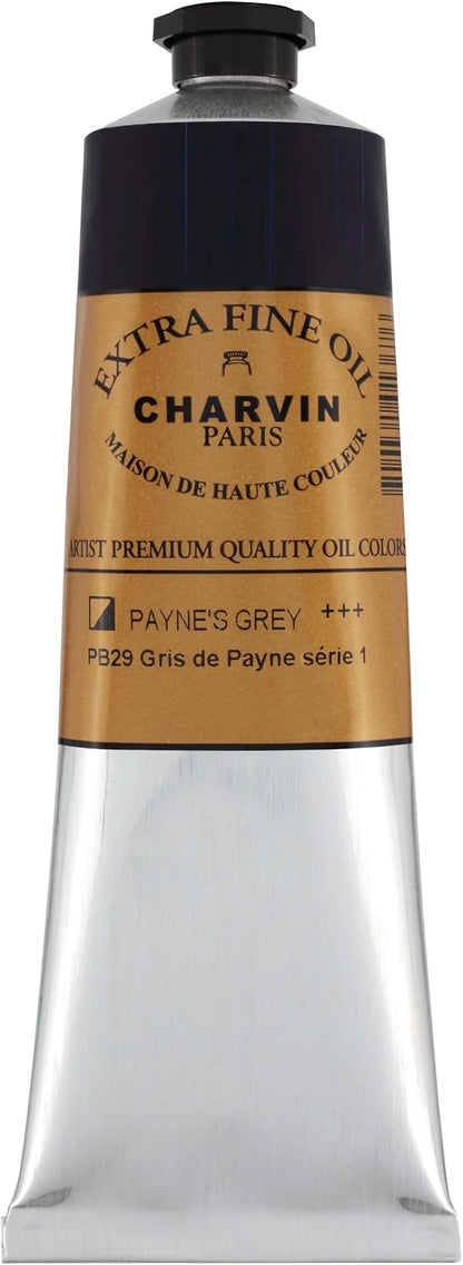 Charvin Extra Fine Oil Paint, Payne's Grey 150 ml by Unknown