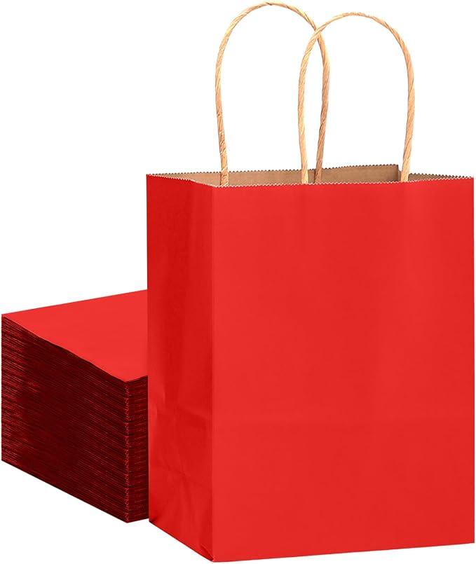 qiqee 32-Packs Wine Paper Gift Bags - Image 4