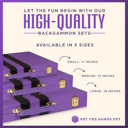 Get The Games Out Top Backgammon Set - Image 3