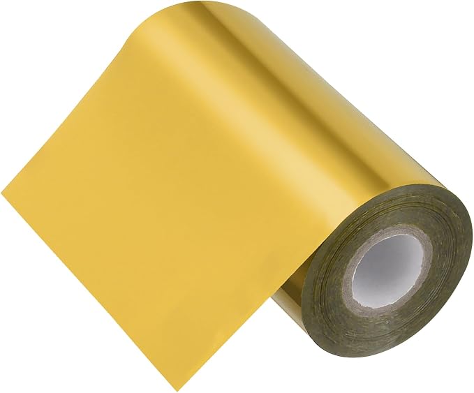 PATIKIL 5"x400Ft Hot Stamping Foil Paper, Heat Transfer Hot Stamping Paper Foil by PATIKIL
