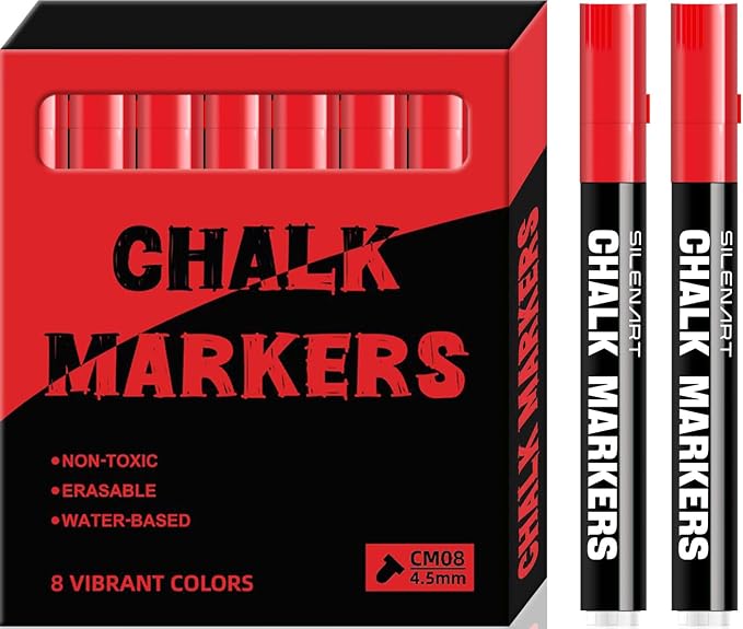 SILENART Chalk Markers by SILENART-THEARTOFSILENCE