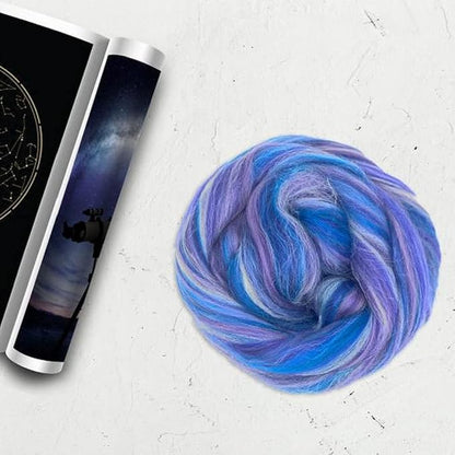 Revolution Fibers – Constellation Range Roving | Multicolored Tonal Blend of - Image 5