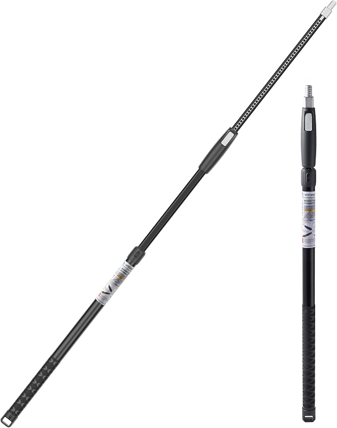 VOOMEY 3-5.9 ft Dual Extending 50 Point Adjustable Extension Pole by VOOMEY