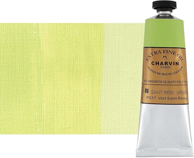 Charvin Extra Fine Oil Paint, Saint Remy Green 60 mL by Unknown
