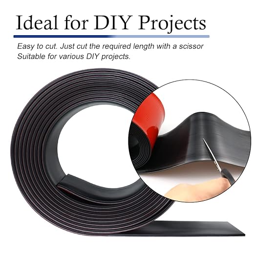 Neoprene Rubber Strips Self Adhesive Solid Rubber Sheets, Rolls & Strips - Image 4