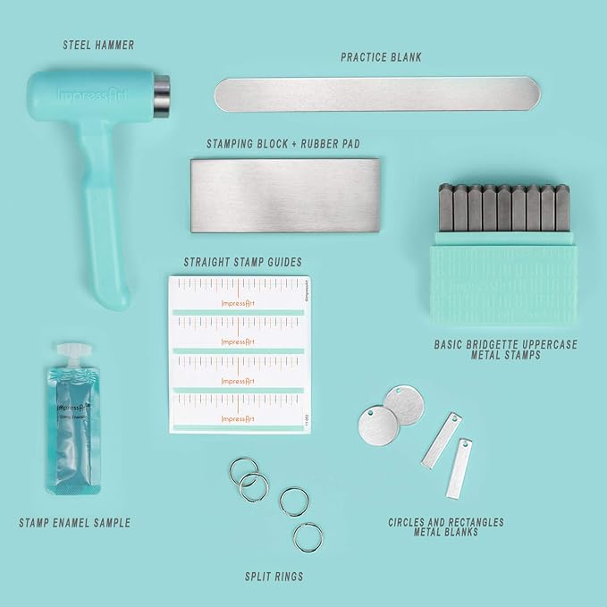 ImpressArt - Metal Stamping Kit, Includes All Essential Metal Stamping Tools - Image 2