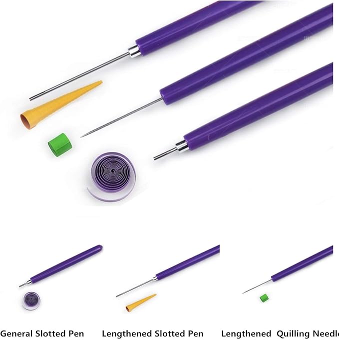 Quilling Kit with 1860 Paper Strips 39cm/54cm and Quilling Tools Like Quilling - Image 6