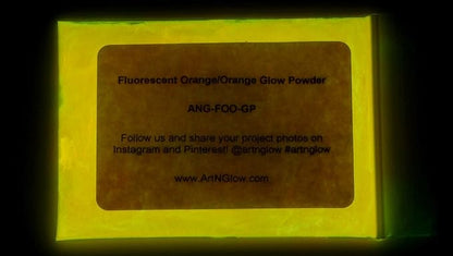 Glow in The Dark Pigment Powder by ArtNGlow