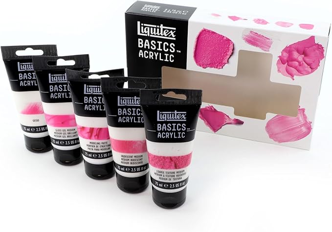 Liquitex BASICS Acrylic Medium Starter Set - Image 2