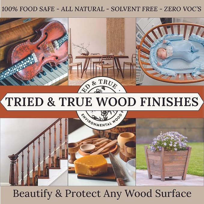 Tried & True Superior Varnish Oil Wood Finish, Quart - Image 8