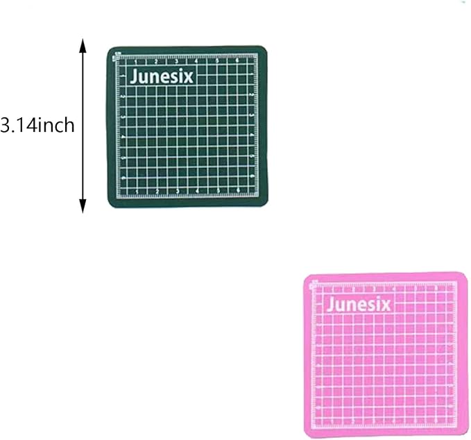 4PCS Mini Cutting Pad Self Healing Craft Mat Small Sewing Cutting Mat Non-Slip - Image 2