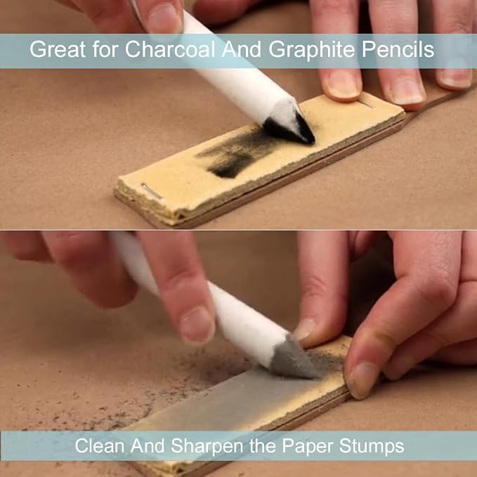 Jeimier 12 Pcs Blending Stumps for Drawing, Tortillions Blending Sticks for - Image 5