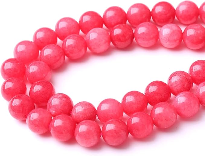 90PCS 4MM Red Rhodonite Jade Natural Gemstone Round Stone Beads - Image 3