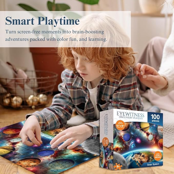 Eyewitness Discovery Puzzle Endangered Species, 100 Piece Jigsaw - Image 5