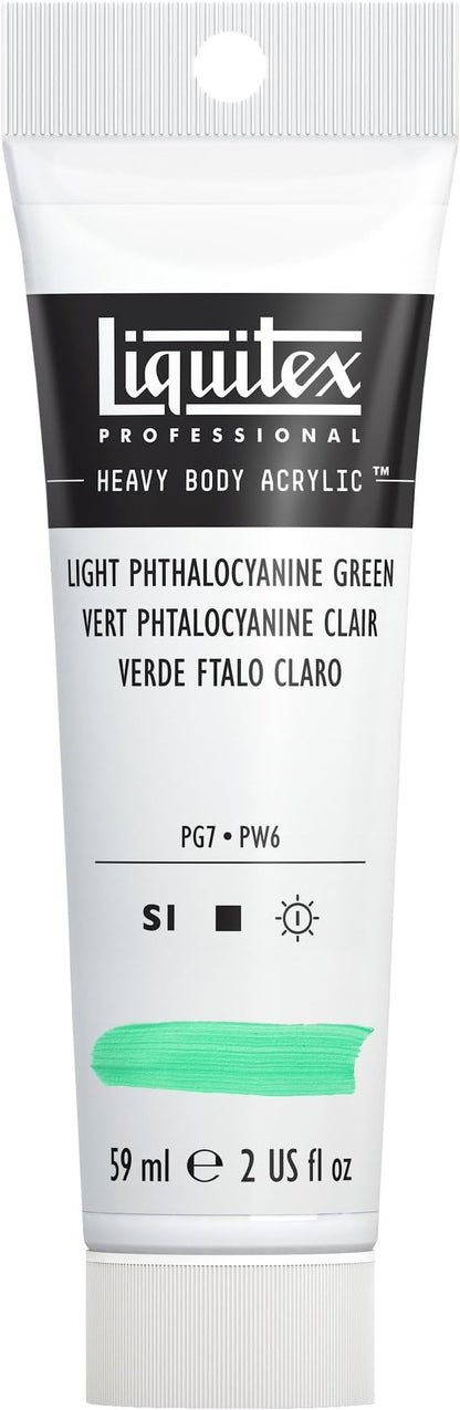 Liquitex Professional Heavy Body Acrylic Paint, 2-oz Tube, Light Phthalocyanine by Liquitex