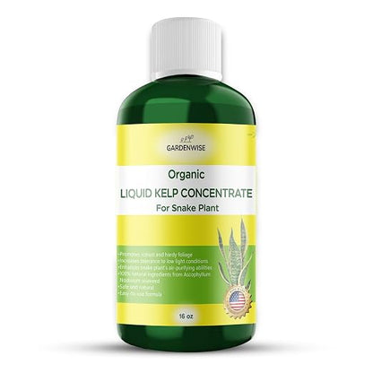 Organic Seaweed Kelp Liquid Fertilizer by GARDENWISE