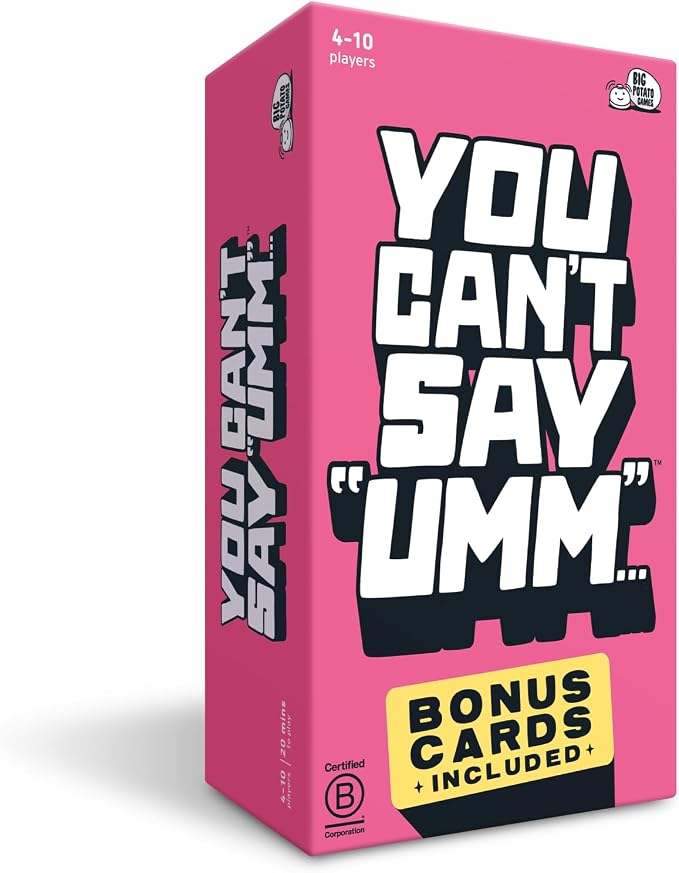 You Can't Say UMM: A Party Game by BigPotatoGames