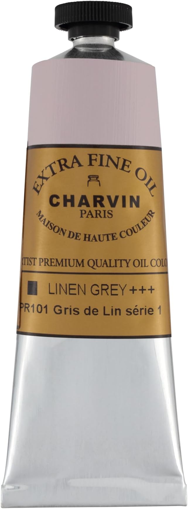 Charvin Extra Fine Oil Paint, Linen Grey 60 mL - Image 2